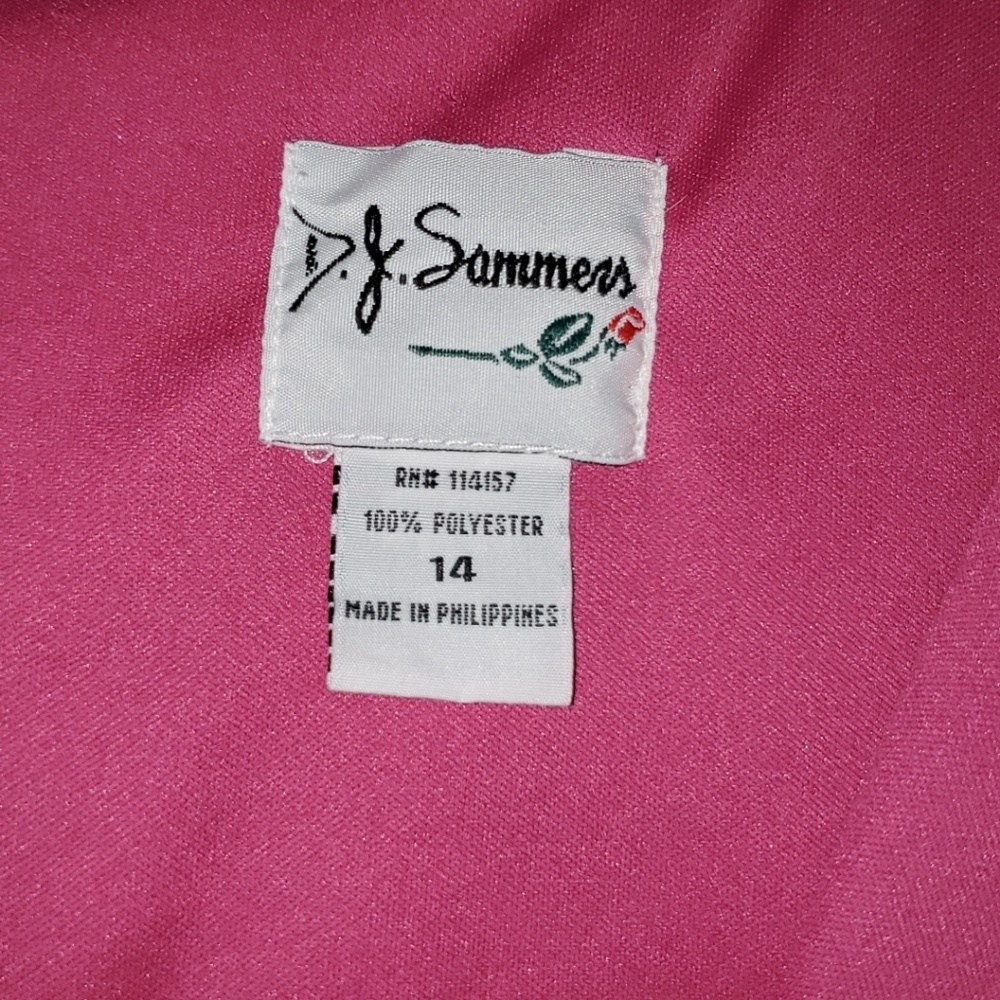 Empire Waist  D.J. Sommers mid calf Dress - Picture 8 of 8